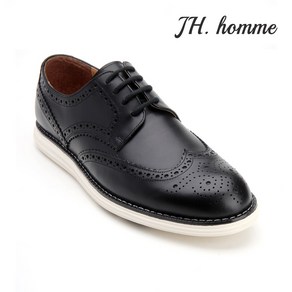 JH.HOMME 소가죽 남성 스니커즈 남자 더비 IT6312BK