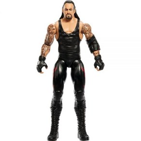 Mattel WWE Top Picks 액션 피규어 15.2cm(6인치) 수집용 언더테이커 10개의 관절 포인트 및 실물 같은 룩