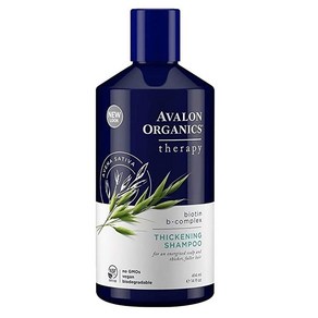 아발론오가닉스 테라피 모발강화 비오틴 샴푸 Avalon Oganics Theapy Thickening Shampoo Biotin 14 Oz, 1개, 414ml