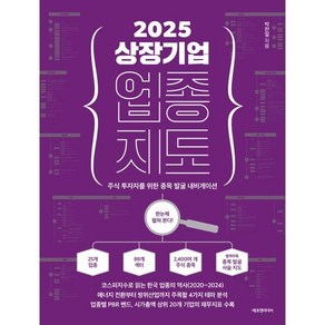 2025 상장기업 업종 지도:주식 투자자를 위한 종목 발굴 내비게이션, 에프엔미디어, 박찬일