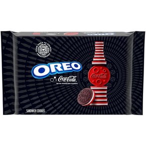 OREO Coca-Cola 샌드위치 쿠키 한정판 302.8g(10.18온스), 1개, 302.8g