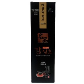 풀빛농원 감식초 100% 청도반시 5년숙성 천연 발효, 1개, 1L