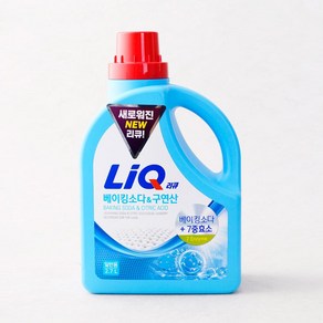 [메가마트]애경 리큐 베이킹 구연산 세탁세제 2.7L(일반), 1개, 2.7L