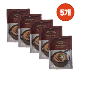 통영 자연산 기운찬 장어탕 담백한 맛 보양식 몸보신 국내산 바다장어, 5개, 500g