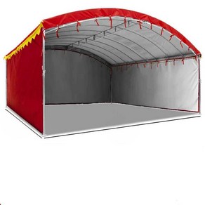 야외창고 텐트차고지 장박캐노피 캠핑주차장 농막, 3x3m