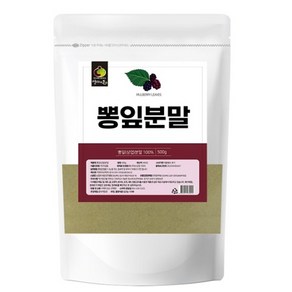 엄마애손 뽕잎분말 국내산 MULBERRY LEAVES 500g, 1개