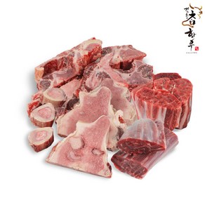 [전통참한우] 사골2kg+잡뼈2kg+사태400g 총 4.4kg (몸보신/곰탕용), 1개