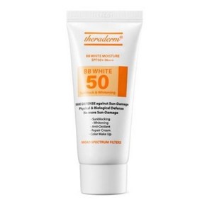 쎄라덤 비비 화이트 모이스춰 SPF50+ PA+++ 40g 촉촉한썬비비 건성피부선크림 화이트닝썬비비, 1개