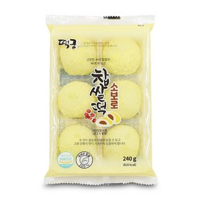 장원 떡궁 소보로 찹쌀떡 240g, 1개