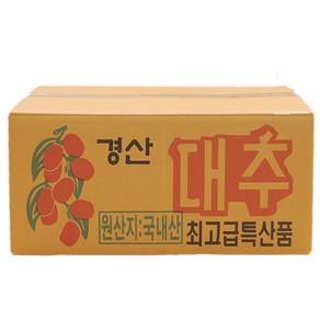 해품은 경산대추 상초 1박스 15kg(박스포함) 내외, 1개