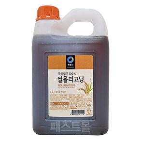 대상 청정원 쌀올리고당, 1개, 3kg