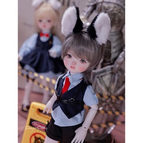 커플 구체관절인형27cm 29cm 메이크업 풀세트 토끼경찰관 커스텀 구관26cm USD BJD 1/6 Damita, 남아, 누드바디(메이크업), 1개