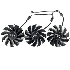 기가 바이트 지포스 RTX 2070 2080 슈퍼 게임 RTX 2080Ti 그래픽 비디오 카드 쿨러 팬용 새로운 82MM PLA09215S12H 냉각 팬, 03 3 PCS, 3개