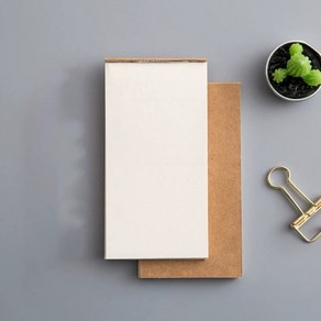 크라프트 노트패드 (50매), 무지