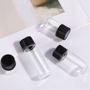 다올마켓 드롭퍼 아로마 에센스 오일공병 1ml 2ml 3ml 갈색유리 투명유리 원터치 속캡