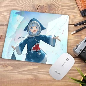 홀로라이브 호쇼 마린 가우르 구라 게이밍 마우스 장 패드 매트 굿즈 컴퓨터 Holol Gaw Gua 책상 Anime Mousepad fo Office Mod Pc 게이머 게임, [03] No locked22x18x0.2cm, [08] 11