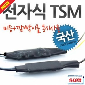 미등 깜빡이 TSM 릴레이 차꾸미기 자동차선물용품 자동차악세사리용품 자동차용품 풋등 차량용품 차용품 무드등, 1개