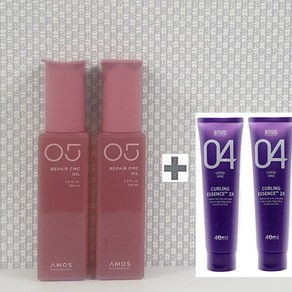 아모스 리페어 CMC 오일 100ml x 2개(200ml) + 휴대용 컬링 에센스 40ml x2개(증정) 1set, 2개