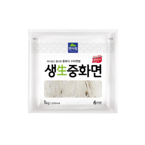 면사랑 생중화면 1kg x 10개 1박스 각형 상온 실온 3개월