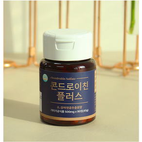 세명제다 관절건강 관절영양 콘드로이친 플러스 소.상어연골 45g, 1개, 90정