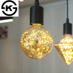 조명1번지 LED 에디슨 은하수G95 3W 26베이스, 1개