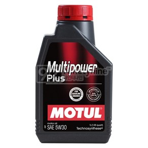 MOTUL 모튤 멀티파워 플러스 5W30 1L 겸용 엔진오일, 1개