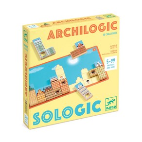 [매장정품] 드제코 타워 로직 Achilogic 보드게임 (5세 추천), [매장정품] 드제코 타워 로직 Achilogic 보드, 1개