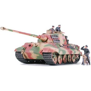 TAMIYA 타미야 1/35 밀리터리 미니어처 시리즈 독일 중전차 킹타이거(아르덴느 전선), 단일, 1개