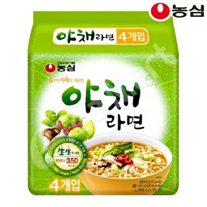 농심 야채라면 100g, 32개