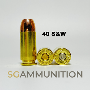 실물기반의 .40S&W 더미탄(모형탄 모형총알 더미총알 글록 스미스&웨슨 M&P) 1발