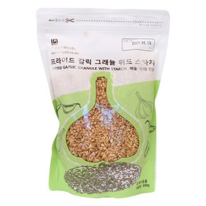 지엔엘커머스 프라이드 갈릭 그래뉼 위드 스타치, 500g, 1개