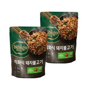 비비고 직화식 돼지불고기 400g x2개, 없음, 2개