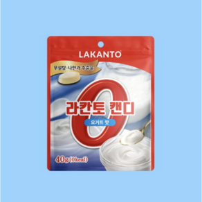 라칸토 캔디 제로 칼로리 요거트맛, 40g, 3개