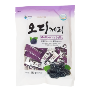 오디 제리 국산 특산품 젤리 HACCP, 280g, 1개