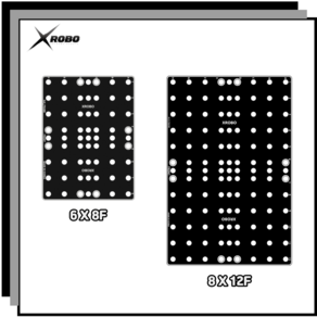 엑스로보 PCB 프레임( Fame 6x8 8x12 ), 8 x 12F