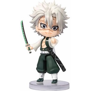 BANDAI SPIRITS 반다이 스피리츠 Figuats mini 피규아츠 미니 귀멸의 칼날 후지카와 미야 [가동피규어 높이 약 90mm 2021년 6월 재생산], 단일, 1개