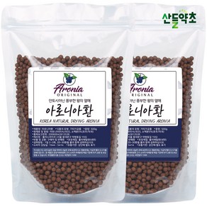 프리미엄 아로니아환 300g 올해 수확한 국내산 아로니아로 아로니아 95% 함유, 2개, 500g