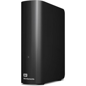 Westen Digital 8TB Elements Desktop 외장 하드 드라이브 플러그 앤 플레이 스토리지용 USB 3.0 BWLG0080HBKNESN 블랙, 4TB