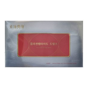 쌍디 이생 콜라겐 펩타이드 드링크 아침용 1박스(10ml x 24포), 1개, 240ml