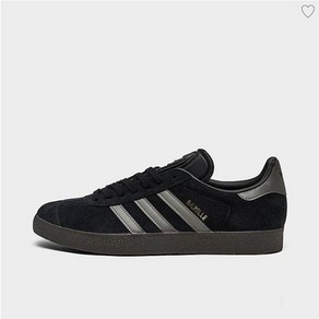 ADIDAS 아디다스 Gazelle Core Black Gold Metallic Gum 가젤 코어 블랙 골드 메탈릭 검 ID6105