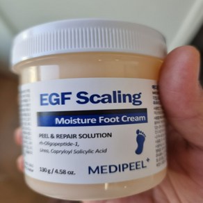 올리브영 유리아크림 EGF Scaling 풋케어 발보습크림 각질제거 발 뒤꿈치 발바닥 굳은살케어 갈라짐 각질연화제 풋크림 아기발재생, 1개, 1개입