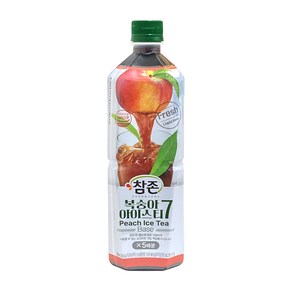 참존 복숭아 아이스티7 음료베이스, 835ml