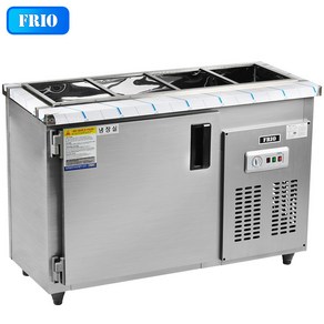 FRIO 프리오 업소용냉장고 반찬냉장고 4구냉장고 셀프냉장고 1200*500*800 올냉장 메탈재질 아나로그 컨트롤러