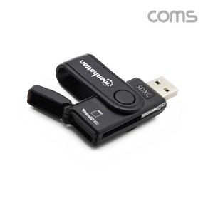 [IC198] Coms USB 3.0 미니 멀티 카드리더기 / SD / TP / Mico SD, 1개
