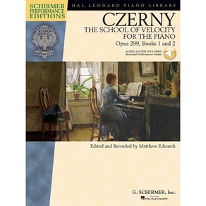 Czeny - The School of Velocity fo the Piano Op. 299 Books 1 and 2  체르니 40 (1-20번) Schime 셔머