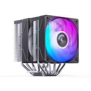 존스보 JONSBO CR-3000E RGB 듀얼타워 공랭 CPU 쿨러 (블랙), 1개