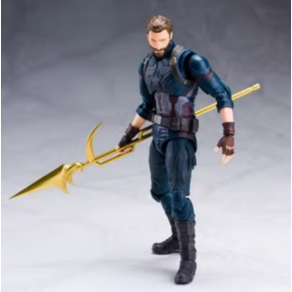 SHF 캡틴아메리카 피규어 마블 어벤저스 16cm, 1개