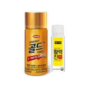 한미 에너지골드 카페인 + 생기엔 활력진 10세트, 100ml