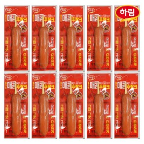 하림 돌아온 매콤후랑크, 10개, 70g