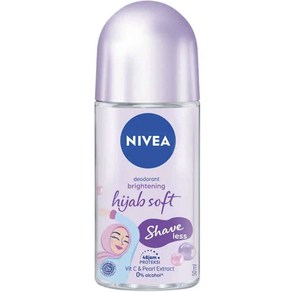 니베아 여성용 브라이트닝 히잡 소프트 롤-온 데오드란트, 1개, 50ml